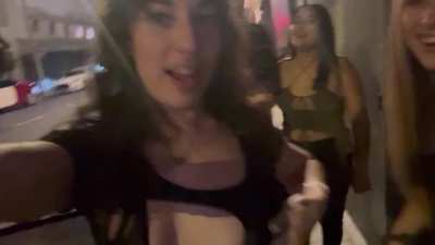 hehe a quick flash after a night out that surprised my friends :3 also, sound on :)