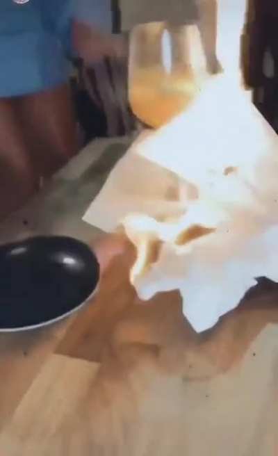 HMC while I put out a fire