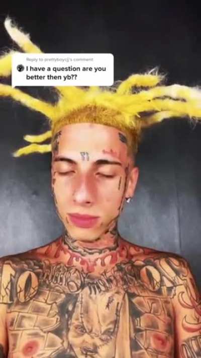 Why he look like that