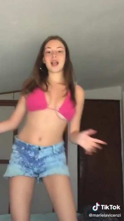 Knit bra