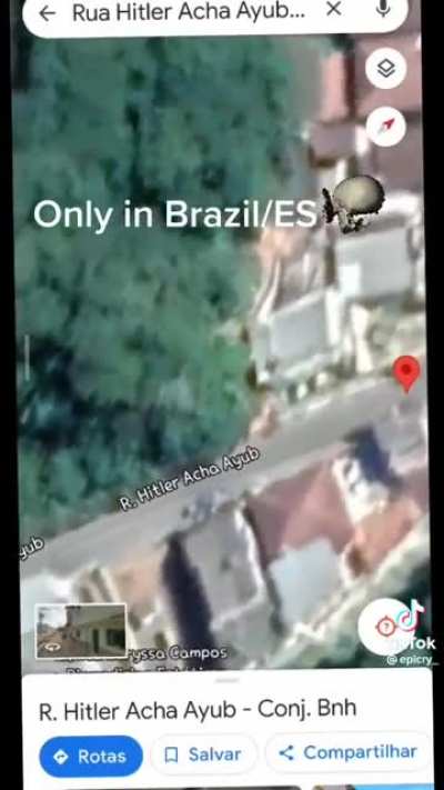 The more normal street in Brazil:
