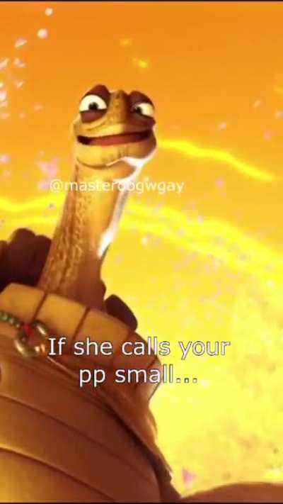 A message from master oogway to sunraybee