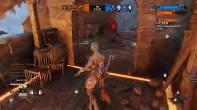 Aramusha got some serious breakdance skills.