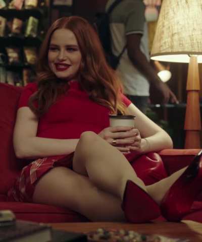 Let me show you how hard I get for goddess Madelaine Petsch and her unbeatable little body!