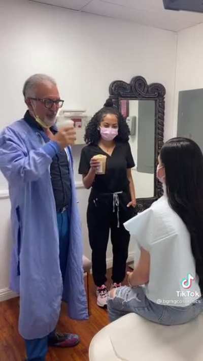Assistants get employee discounts at the plastic surgery center