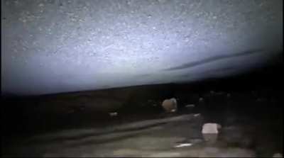 Spelunker gets stuck in a partially submerged cave section