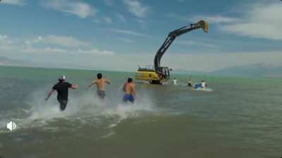HMFT after I let YouTuber David Dobrik operate an excavator