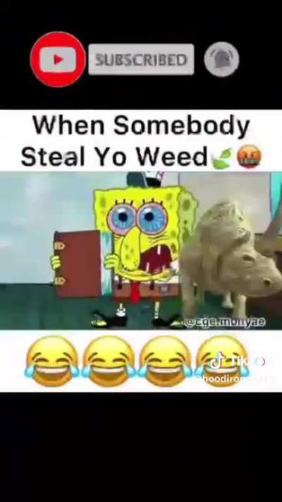 When somebody steal yo weed🤦🏾&zwj;♂️😂😂😂😂😂