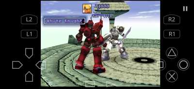 Was there a glitch like this in the original game? The white Knights cannot seem to hit me. It's not this specific fight it's anytime I encounter them throughout this segment in the story (perfect works edition)