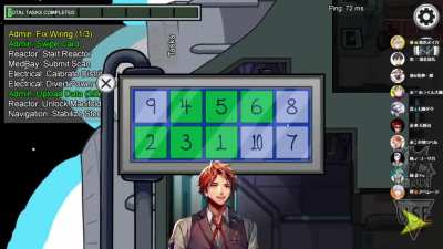 Roberu can't count. "1 2 3, 4 5 6 7 10 hai baka"