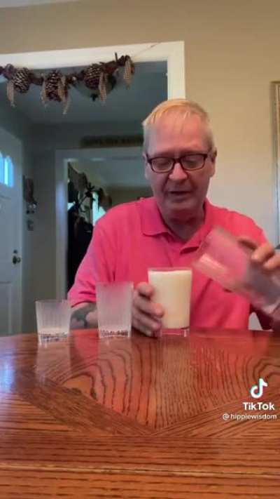 just lost my braincells for this milk illusion