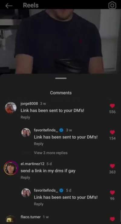 Link has been sent to your DM’s