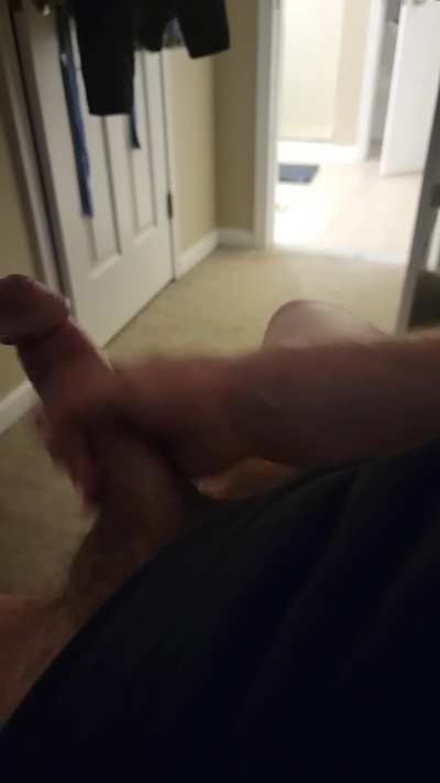Sexting led to me stroking my cock for a fellow redditor.