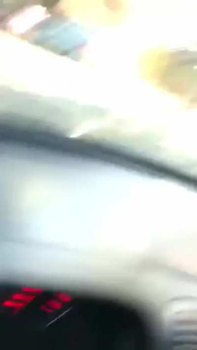 Mouse jumps into car, attacks driver.