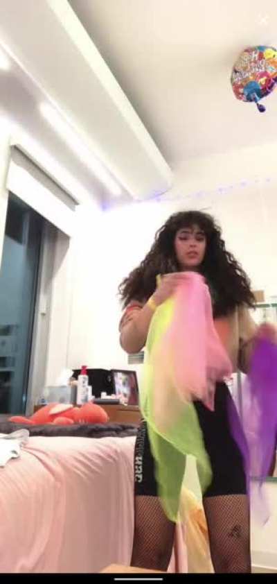 Couldn't figure out why we asked her to keep juggling (pt 1)
