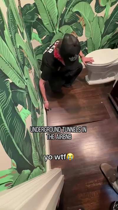 Blursed Airbnb core.