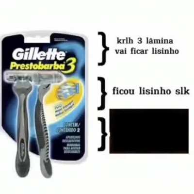 Bgl e usar a gilete da barba no saco