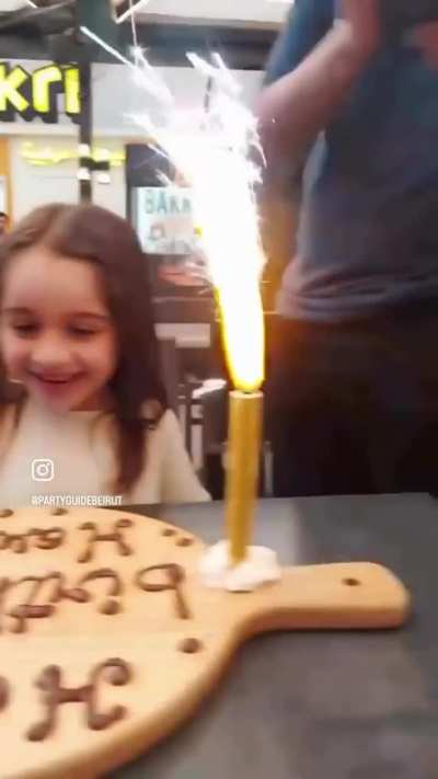 Lebanese girl&rsquo;s birthday surprise 