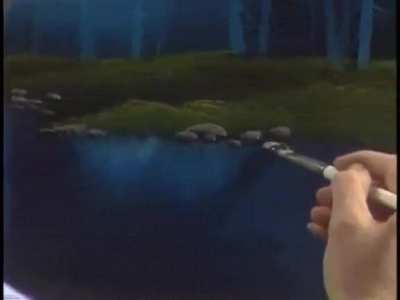 Bob Ross painting rocks like it&rsquo;s nothing.