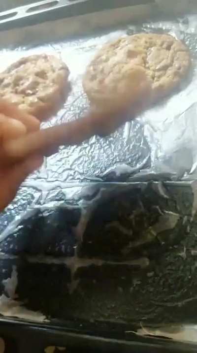 The cookies I baked turned to the dark side.