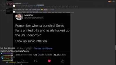 Sonic inflation is real search it on google