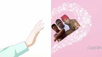 Me and the boys dancing to Tonikaku kawaii opening song