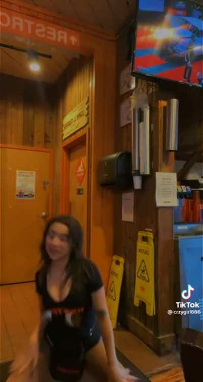Three hot hooters girls