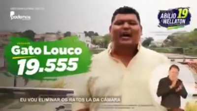 O ÚNICO Q PODE NOS SALVAR DO RATO PESTISTA