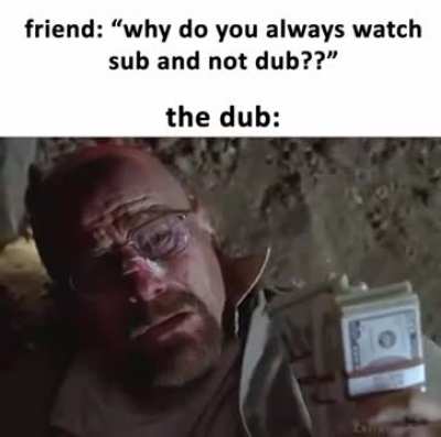 When watching a dub&rsquo;ed movie