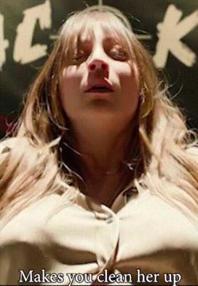 Which celeb is so damn hot, that she could even cuck you like Kaley Cuoco does here?