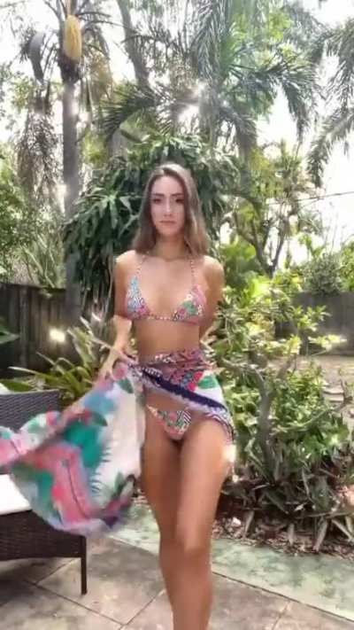 Fun with a pareo