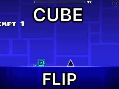 CUBE FLIP 🤝😋