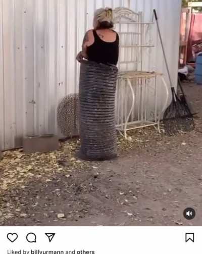 Omg I seriously at first glimpse thought this was Angela 😂 tryin&rsquo; to hide because &ldquo;the cops are coming&rdquo;