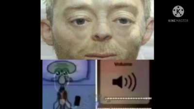This is every radiohead fan moment when music play loud