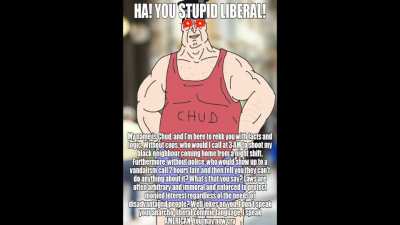 It's all over... we've lost.... Chud has arrived.....