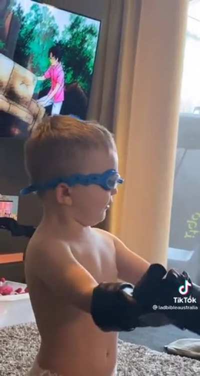 Idiot baby