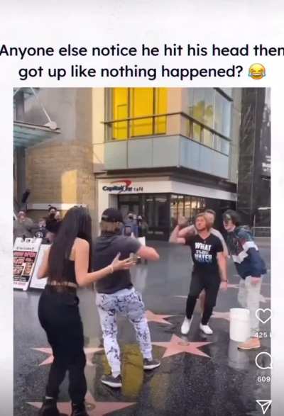 Is this staged? Please tell me it is&hellip;