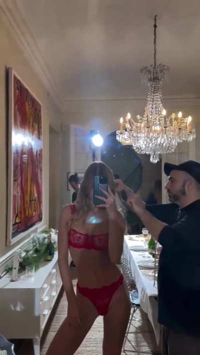 See through and ass