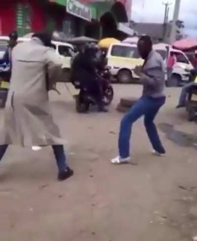 This is like watching Bruce Lee and Chuck Norris