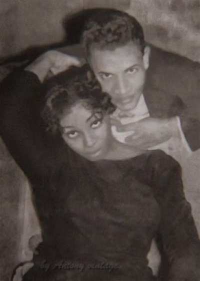Married couple in Harlem, NYC in the early 1950s (restoration by Antony_vintage)