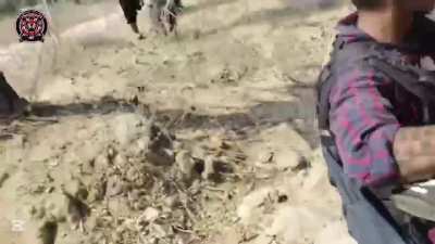 [Myanmar/Burma] MBT (Black Tiger) attacking a junta checkpoint in Myingyan Township. March 3rd. At least 4 junta soldiers were killed; injuries unknown
