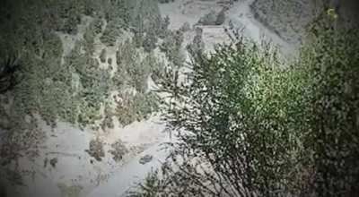 Footage released by Tehreek-e-Taliban Pakistan (TTP) of an ambush against a Pakistani security forces convoy in South Waziristan (date:unknown)