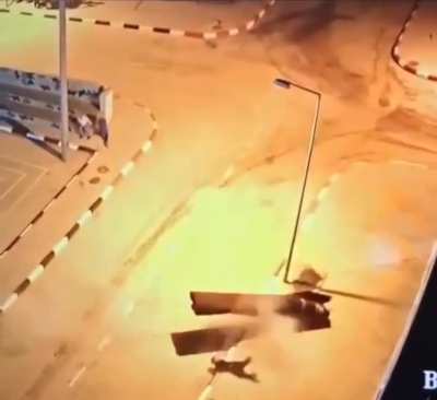 Footage shows Palestinian man (Sameh al-Asl) killed by shrapnel in Iran’s missile strike on Israel 