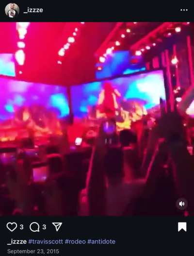 Saw Travis back in 2015, during his performance at Jimmy Kimmel.