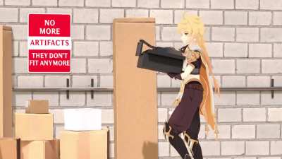 I lost my 50/50 on Xiao's banner so I made this animation