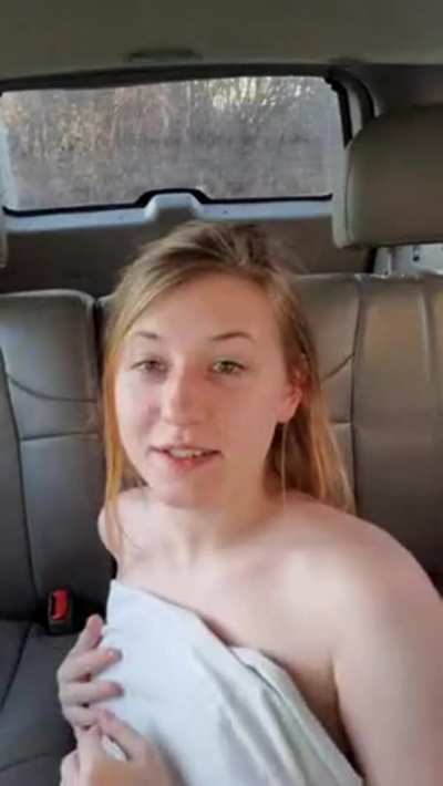 She got caught