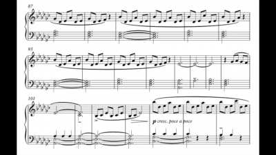 Here's a piano piece I wrote that was inspired by the styles of Einaudi and The Cinematic Orchestra. I made a video score if you want to follow the music.