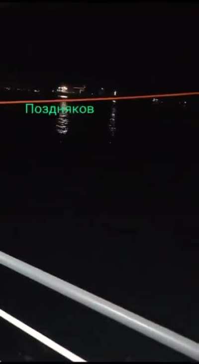 Russian patrol ship Sergei Kotov was hit by Ukrainian Sea babies