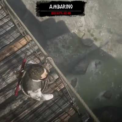 Chasing down a Hostile player. For a moment I thought he&rsquo;d just killed himself.