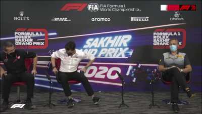 Toto Wolff & Guenter Steiner Aren't Taking Chances with Coronavirus